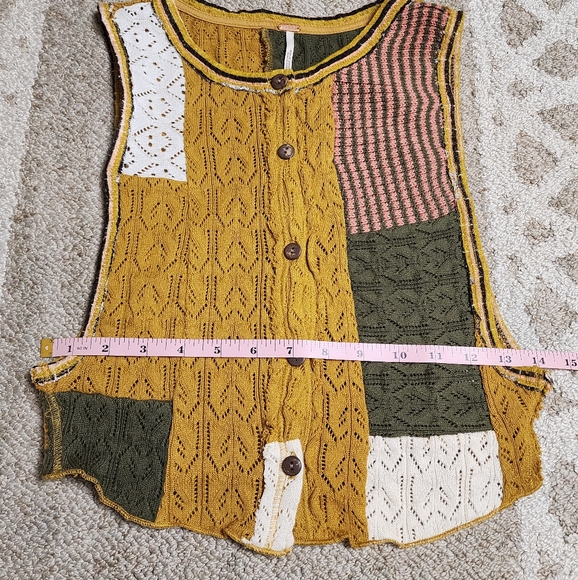 Free People Feeling Patch Sweater Vest - Picture 8 of 11